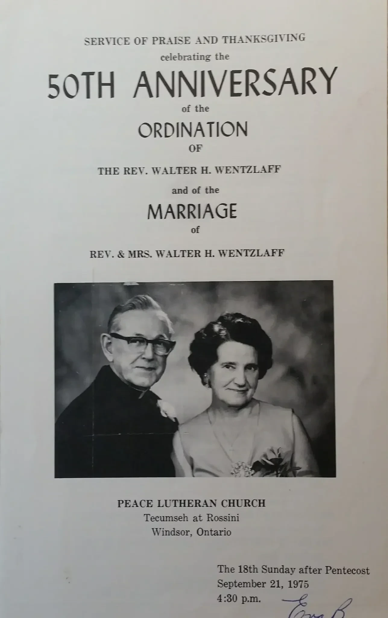 First Lutheran archival photograph